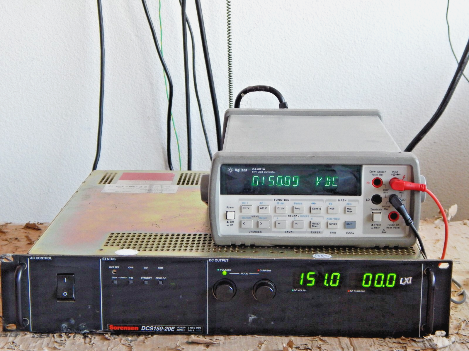 Ametek/Sorenson DCS150-20E M130 LX1 DC Power Supply 0-150V, 0-20A, 3kW Ametek/Sorenson DCS150-20E M130 LX1 DC Power Supply 0-150V, 0-20A, 3kW